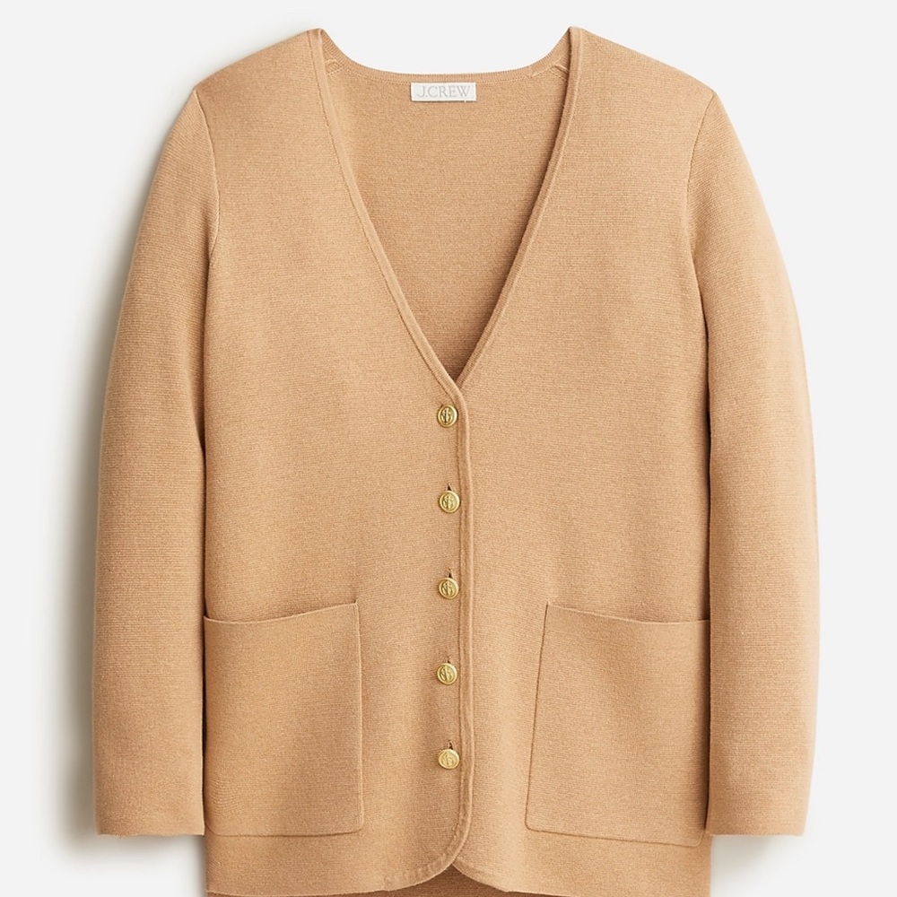 J.Crew Giselle V-neck sweater-blazer